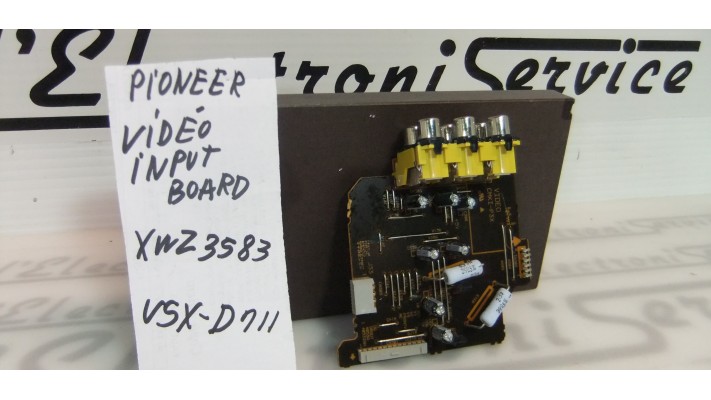 Pioneer XWZ3583 module video input